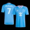 Rodrigo De Paul #7 Inter Miami CF Third Away Soccer Jersey 2025 – Fan Version – front view