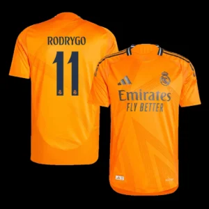 RODRYGO #11 Real Madrid Away Soccer Jersey Player Version – front view