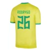 RODRYGO #26 Brazil Home Soccer Jersey 2022 – Fan Version – front view