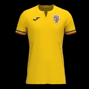 Romania Home Soccer Jersey 2023 – Fan Version – front view