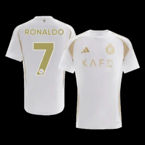 RONALDO #7 Al Nassr Third Away Soccer Jersey – Fan Version – front view