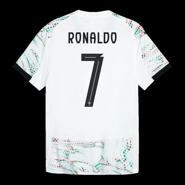 RONALDO #7 Portugal Away Soccer Jersey 2025 – Player Version – jersey details