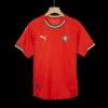 RONALDO #7 Portugal Home Soccer Jersey 2025 – Player Version – badge and fabric details