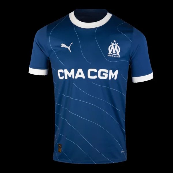 rongier-21-marseille-away-soccer-jersey-2023-24-fan-version-371022-02 RONGIER #21 Marseille Away Soccer Jersey 2023/24 – Fan Version – back view