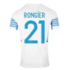 RONGIER #21 Marseille Home Soccer Jersey 2021/22 – Fan Version – front view