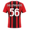 SAELEMAEKERS #56 AC Milan Home Soccer Jersey 2021/22 – Fan Version – front view