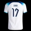 saka-17-england-home-soccer-jersey-2022-player-version-194821-01 SAKA #17 England Home Soccer Jersey 2022 β Player Version β front view