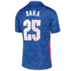 SAKA #25 England Away Soccer Jersey 2020 – Fan Version – back view