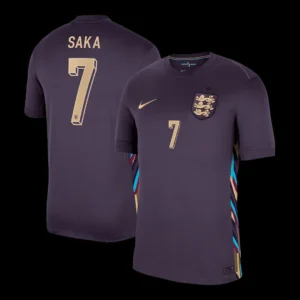 saka-7-england-away-soccer-jersey-euro-fan-version-01 SAKA #7 England Away Soccer Jersey Euro – Fan Version – front view