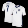 SAKA #7 England Home Soccer Jersey Euro – Fan Version – front view
