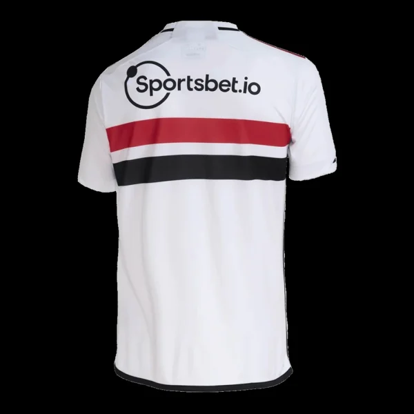 Sao Paulo FC Home Soccer Jersey 2023/24 – Fan Version – back view
