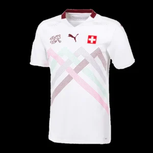SCHAR #22 Switzerland Away 2020 – Fan Version – front view