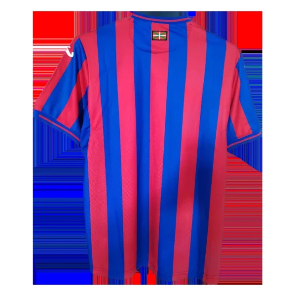 SD Eibar Home Soccer Jersey 2021/22 – Fan Version – badge and fabric details
