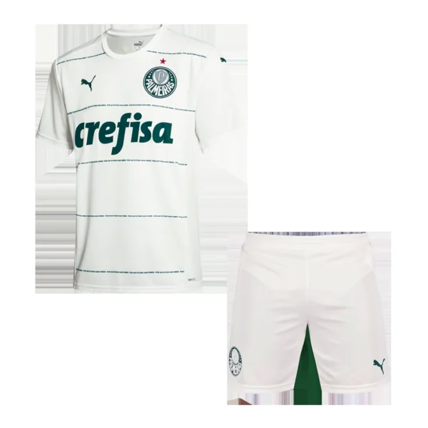 SE Palmeiras Away Soccer Kit – Jersey + Shorts 2022/23 – Fan Version – back view