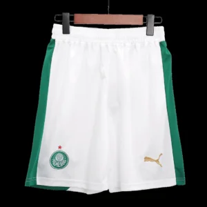 SE Palmeiras Home Soccer Shorts – Fan Version – front view