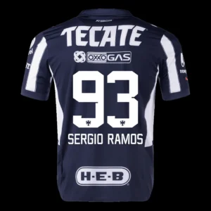 SERGIO RAMOS #93 Monterrey Home Soccer Jersey – Player Version – front view