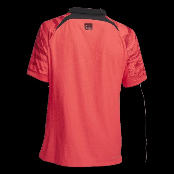 South Korea Home Soccer Jersey 2022 – Player Version – back view