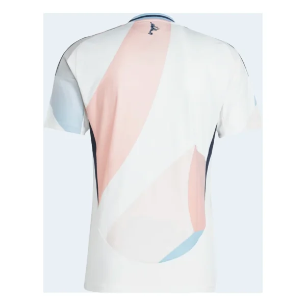 Spain Away Soccer Jersey 2025 Women’s Euro – Fan Version – back view