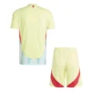 Spain Away Soccer Kit – Jersey + Shorts Euro – Fan Version – jersey details
