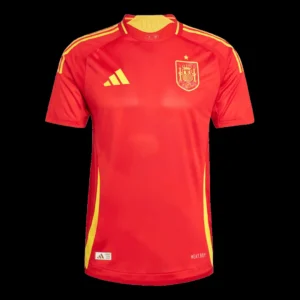 Spain Home Soccer Jersey Euro – Player Version – front view