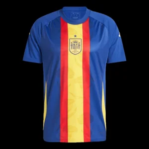 spain-pre-match-soccer-jersey-euro-fan-version-01 Spain Pre-Match Soccer Jersey Euro โ Fan Version โ front view
