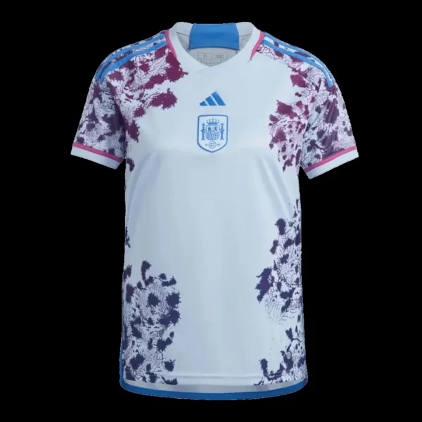 Spain Women’s World Cup Away Soccer Jersey 2023 – Fan Version – front view