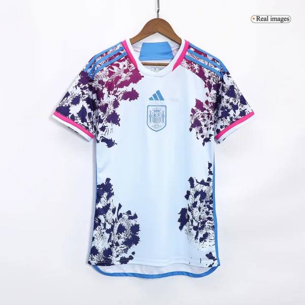 Spain Women’s World Cup Away Soccer Jersey 2023 – Fan Version – jersey details