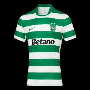 Sporting CP Home Soccer Jersey 2025/26 – Fan Version – front view