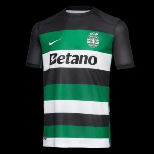 Sporting CP Home Soccer Jersey – Fan Version – front view