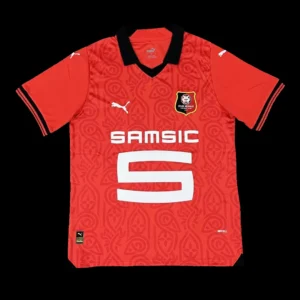 Stade Rennais Home Soccer Jersey 2023/24 – Fan Version – front view