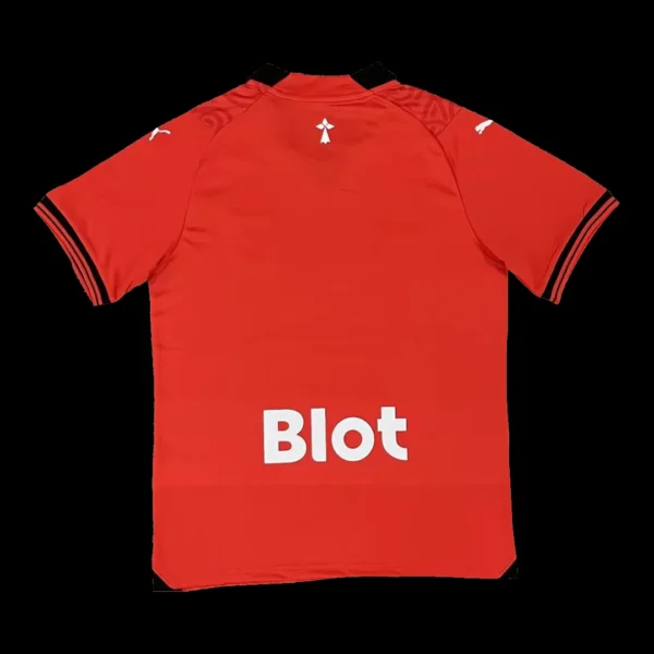 Stade Rennais Home Soccer Jersey 2023/24 – Fan Version – back view