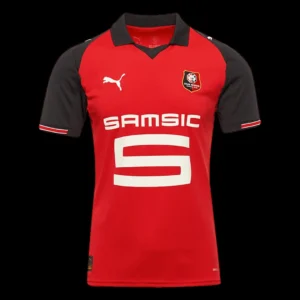 Stade Rennais Home Soccer Jersey 2025/26 – Fan Version – front view