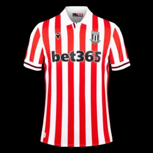 Stoke City Home Soccer Jersey 2023/24 – Fan Version – front view
