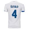 ŠUTALO #4 Atalanta BC Away Soccer Jersey 2020/21 – Fan Version – back view