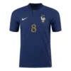 TCHOUAMENI #8 France Home Soccer Jersey 2022 – Player Version – back view