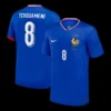 TCHOUAMENI #8 France Home Soccer Jersey – Fan Version – front view