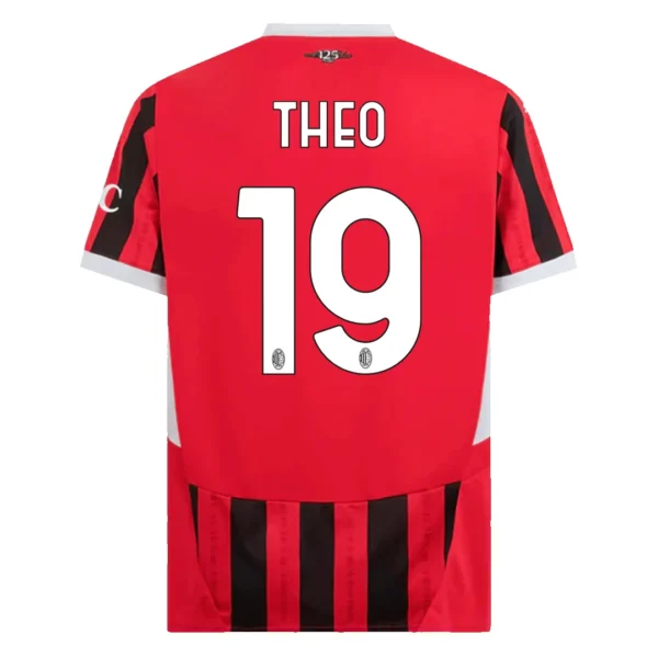 THEO #19 AC Milan Home Soccer Jersey – Fan Version – jersey details