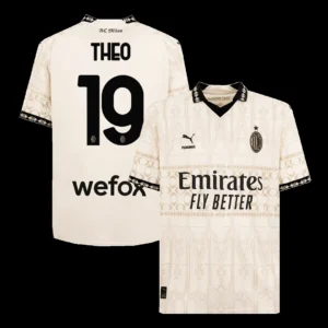 theo-19-ac-milan-x-pleasures-fourth-away-soccer-jersey-2023-24-fan-version-499807-01 THEO #19 AC Milan X Pleasures Fourth Away Soccer Jersey 2023/24 โ Fan Version โ front view