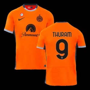 THURAM #9 Inter Milan Third Away Soccer Jersey 2023/24 – Fan Version – front view