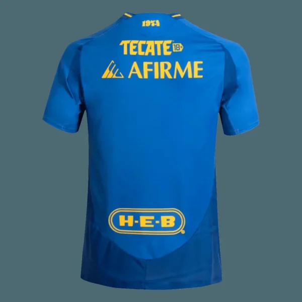 Tigres UANL Away Soccer Jersey – Player Version – back view