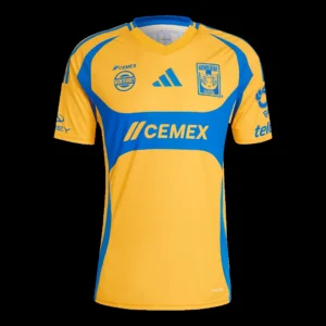 Tigres UANL Home Soccer Jersey – Fan Version – front view