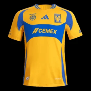 Tigres UANL Home Soccer Jersey – Player Version – front view