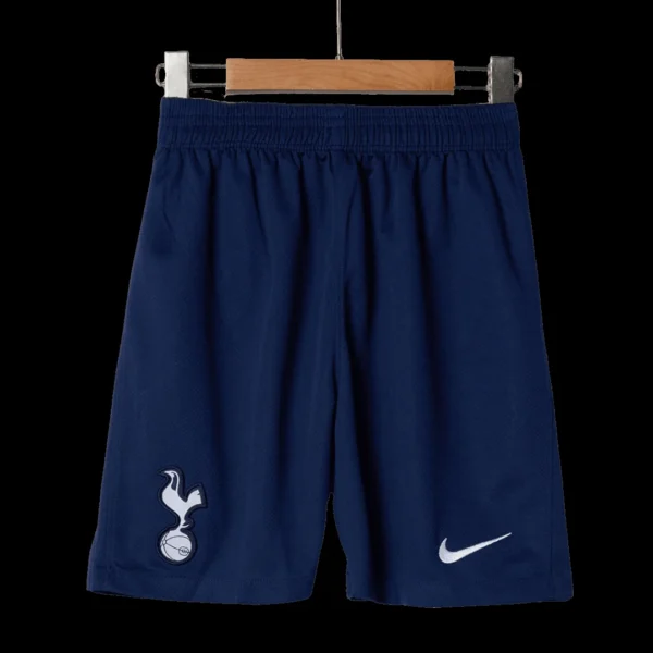 Tottenham Hotspur Home Soccer Shorts 2025/26 – Fan Version – badge and fabric details