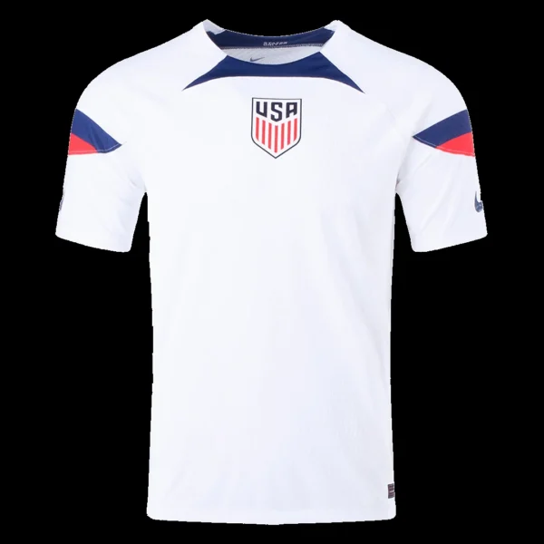 USA Home Soccer Jersey 2022 – Player Version – front view