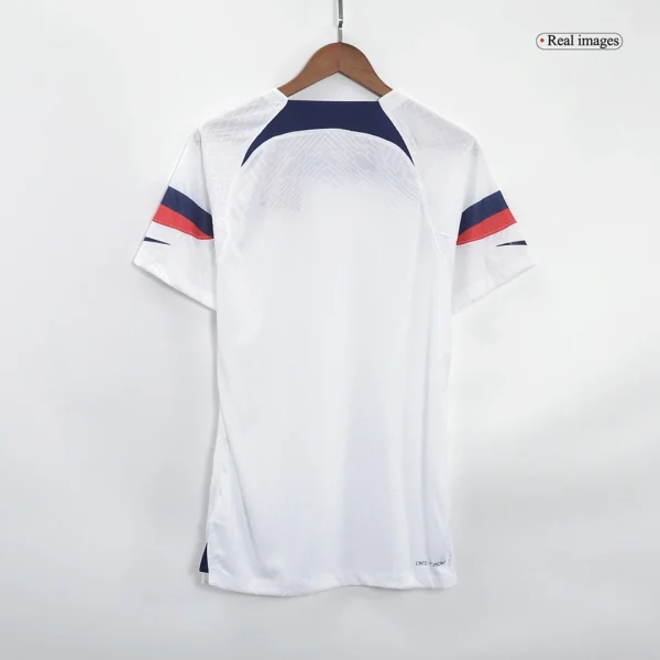 USA Home Soccer Jersey 2022 – Player Version – badge and fabric details