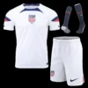 usa-home-soccer-jersey-kit-jersey-shorts-socks-2022-fan-version-192003-01 USA Home Soccer Jersey Kit(Jersey+Shorts+Socks) 2022 β Fan Version β front view