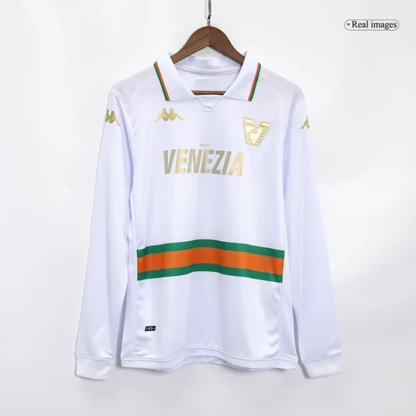 Venezia FC Away Long Sleeve Soccer Jersey 2023/24 – Fan Version – back view