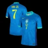 VINI JR. #7 Brazil Away Soccer Jersey Copa America – Fan Version – front view