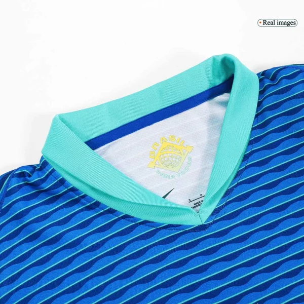 VINI JR. #7 Brazil Away Soccer Jersey Copa America – Fan Version – back view