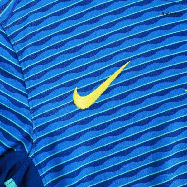 VINI JR. #7 Brazil Away Soccer Jersey Copa America – Fan Version – badge and fabric details